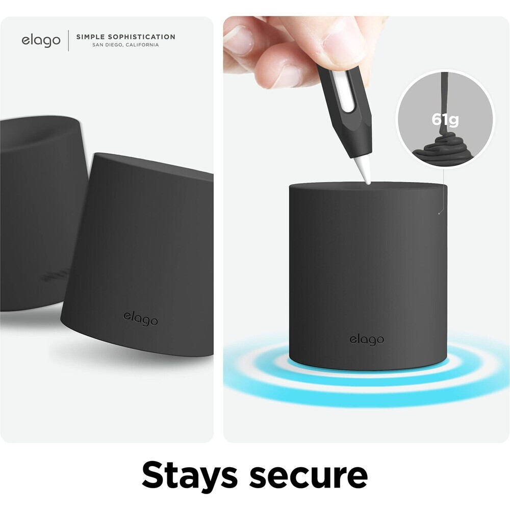 ELAGO-Silicone-Stand-stojanek-pro-Apple-Pencil-bily