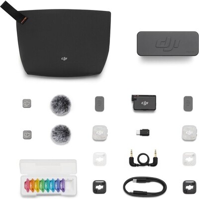 DJI Mic Mini 2S (2 TX + 1 RX + Charging Case)