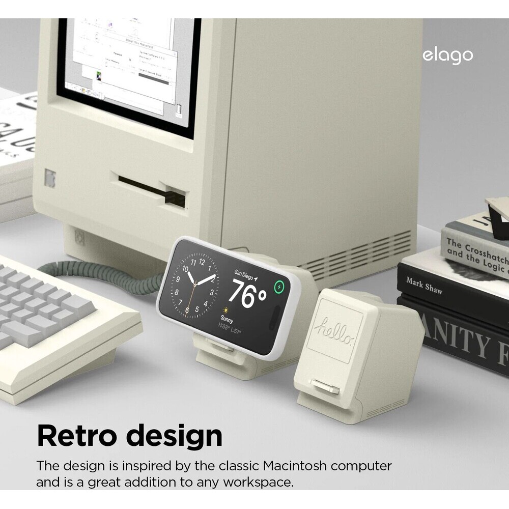 ELAGO-M4-Macintosh-MagSafe-nabijeci-stojanek-pro-iPhone