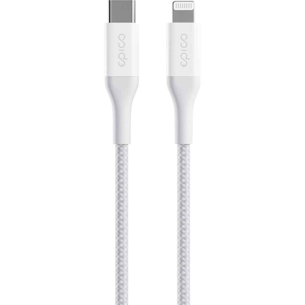 Epico-UltraLink-USB-C-na-Lightning-1-2m-kabel-bily