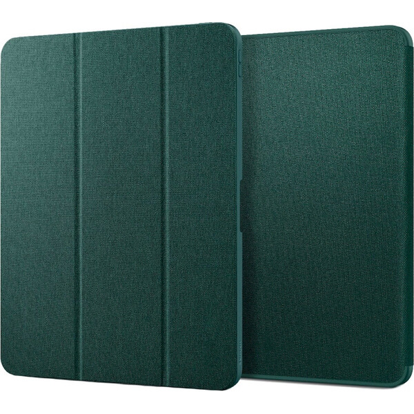 Spigen-Urban-Fit-flipove-pouzdro-iPad-Pro-13-2025-tmave-zelene
