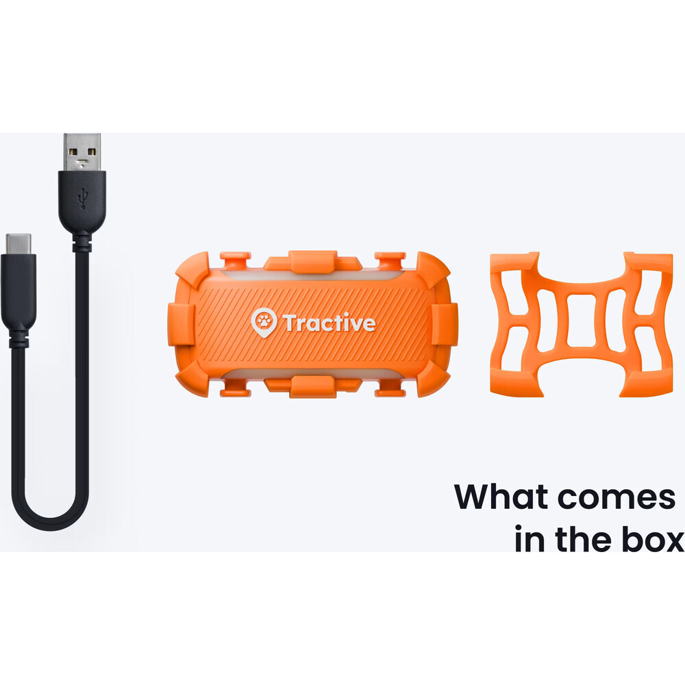 Tractive-DOG-6-XL-Adventure-Edition-lokator-pro-psy-oranzovy