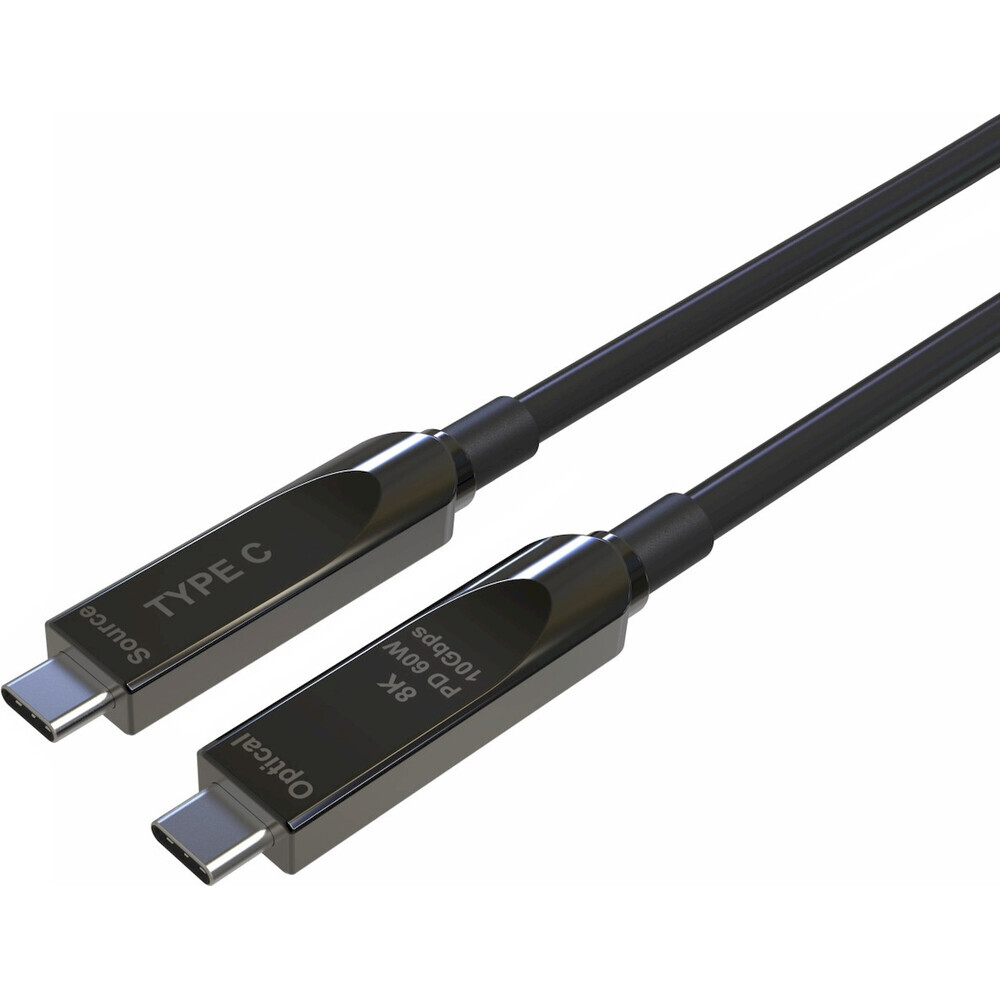PremiumCord-USB-C-10Gbps-DP1-4-opticky-kabel-10m