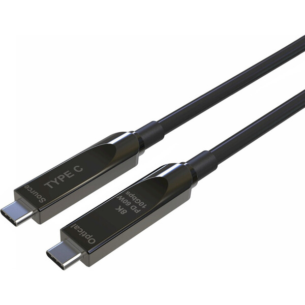 PremiumCord-USB-C-10Gbps-DP1-4-opticky-kabel-10m