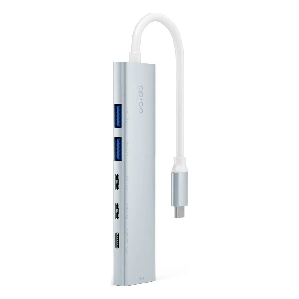 Epico-UltraHub-6in1-Slim-Alu-USB-C-Hub-EH20-blankytne-modry