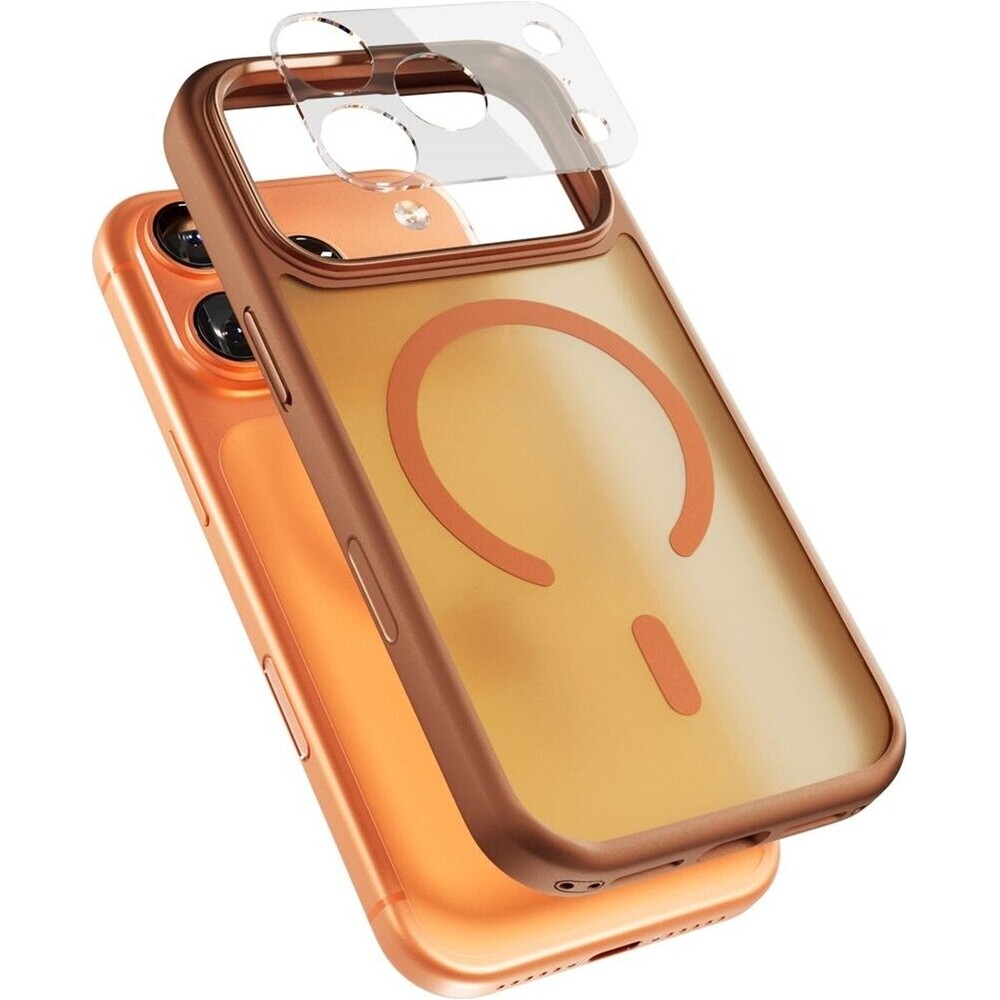 Epico-HeroMatte-Pro-Mag-MagSafe-kryt-iPhone-17-Pro-oranzovy