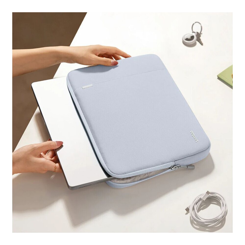 tomtoc-Defender-A13-sleeve-pouzdro-13-MacBook-Neo-svetle-modre
