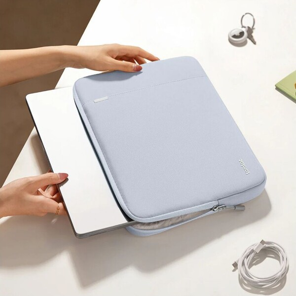 tomtoc-Defender-A13-sleeve-pouzdro-13-MacBook-Neo-svetle-modre