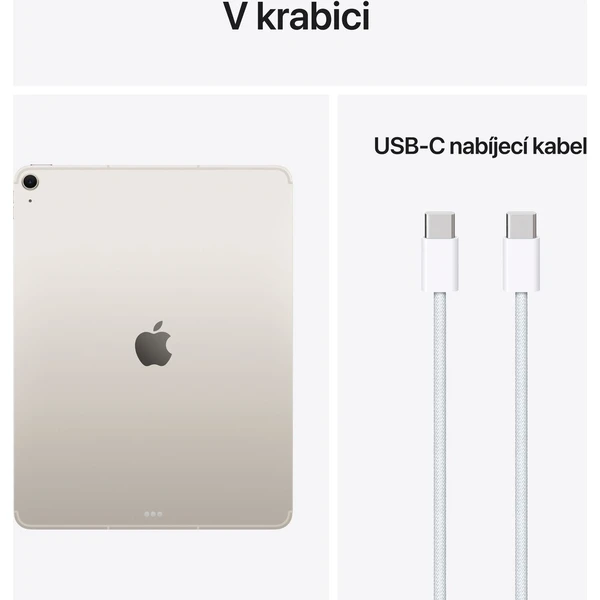 Apple iPad Air 13" 1TB Wi-Fi + Cellular hvězdně bílý (2026) - Tablety - Obrázek d_111dd4b6863d4ff6a33177cfc6b552af