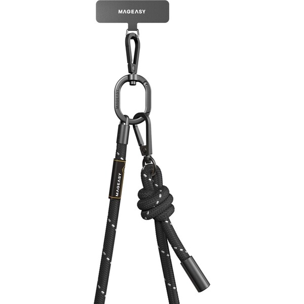 MagEasy-Strap-Lanyard-8-3mm-univerzalni-popruh-Reflective-Black