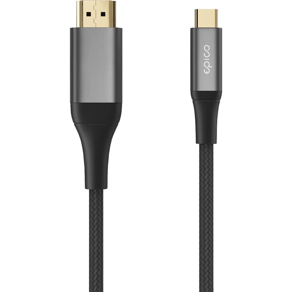 Epico-UltraLink-HDMI-na-USB-C-4K-60Hz-2m-kabel-vesmirne-sedy