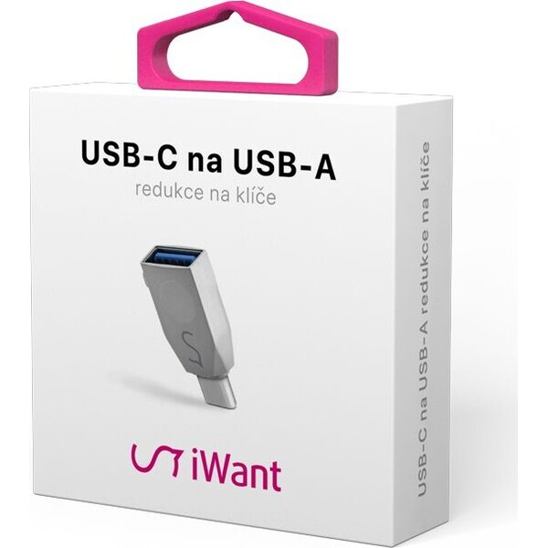 iWant-USB-C-USB-A-redukce-na-klice-stribrna-2-gen-