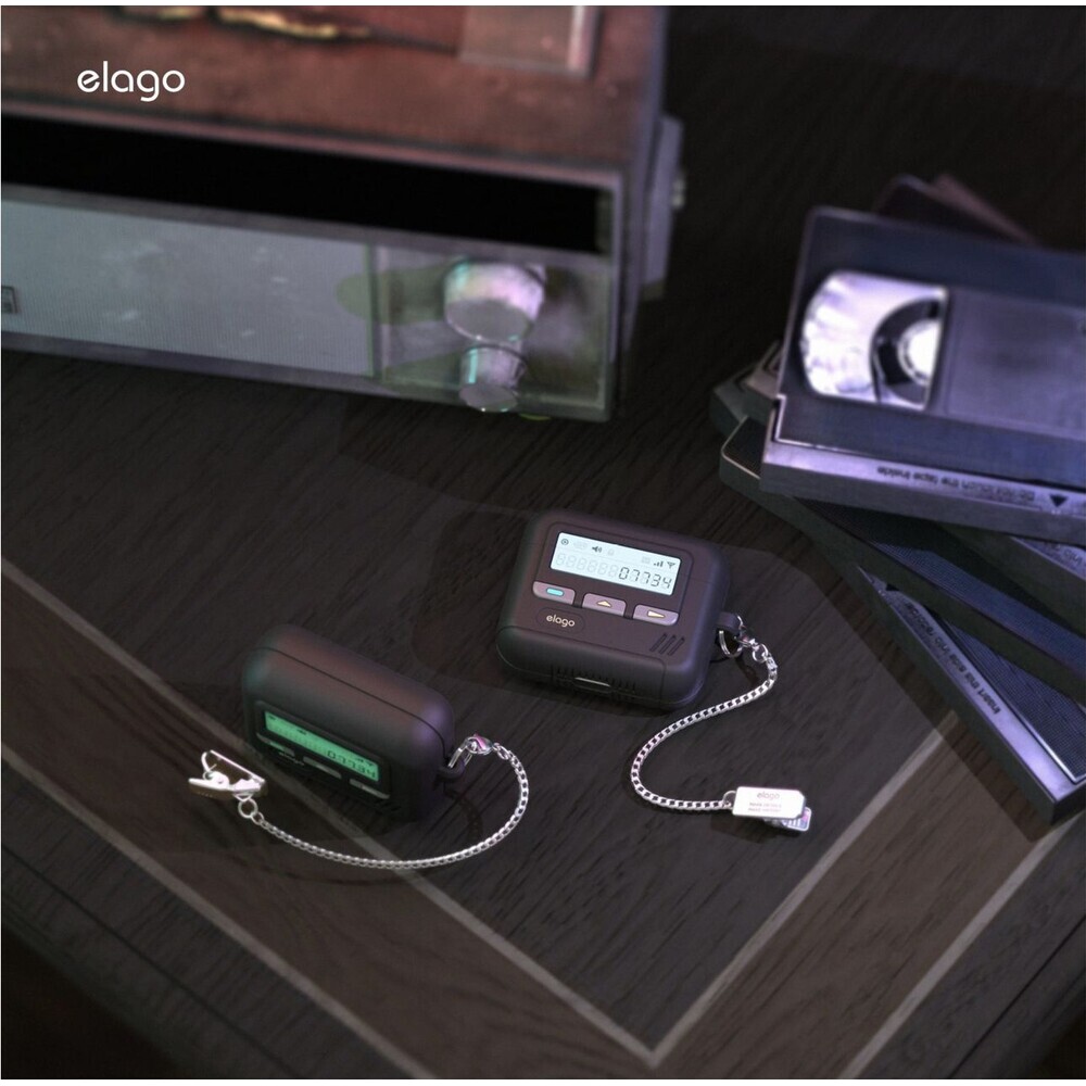 ELAGO-Pager-pouzdro-Airpods-4-cerne