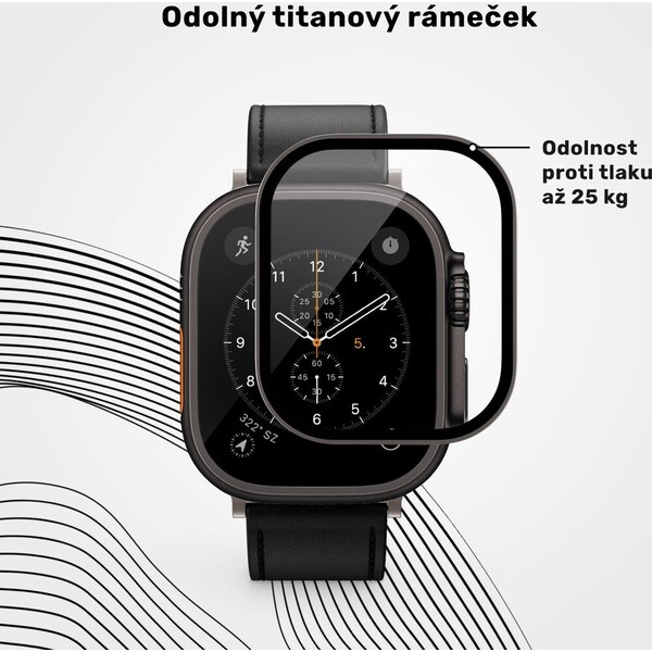 UNUM-by-Epico-SapphireShield-Watch-Protector-safirove-sklo-pro-Apple-Watch-Ultra-49mm-cerne