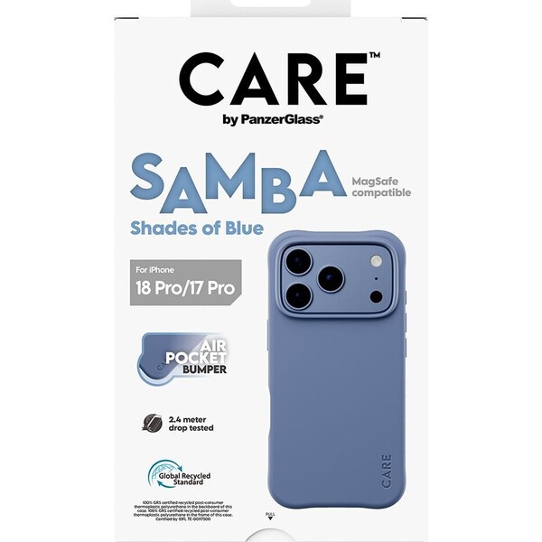 PanzerGlass-CARE-Samba-MagSafe-kryt-Apple-iPhone-18-Pro-17-Pro-Shades-of-Blue-modry