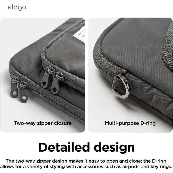 ELAGO PC Sleeve pouzdro pro MacBook 15"-16'' světle šedé - Pouzdra - Obrázek d_1dd7d0c5d1734c42910ad07f91952f01