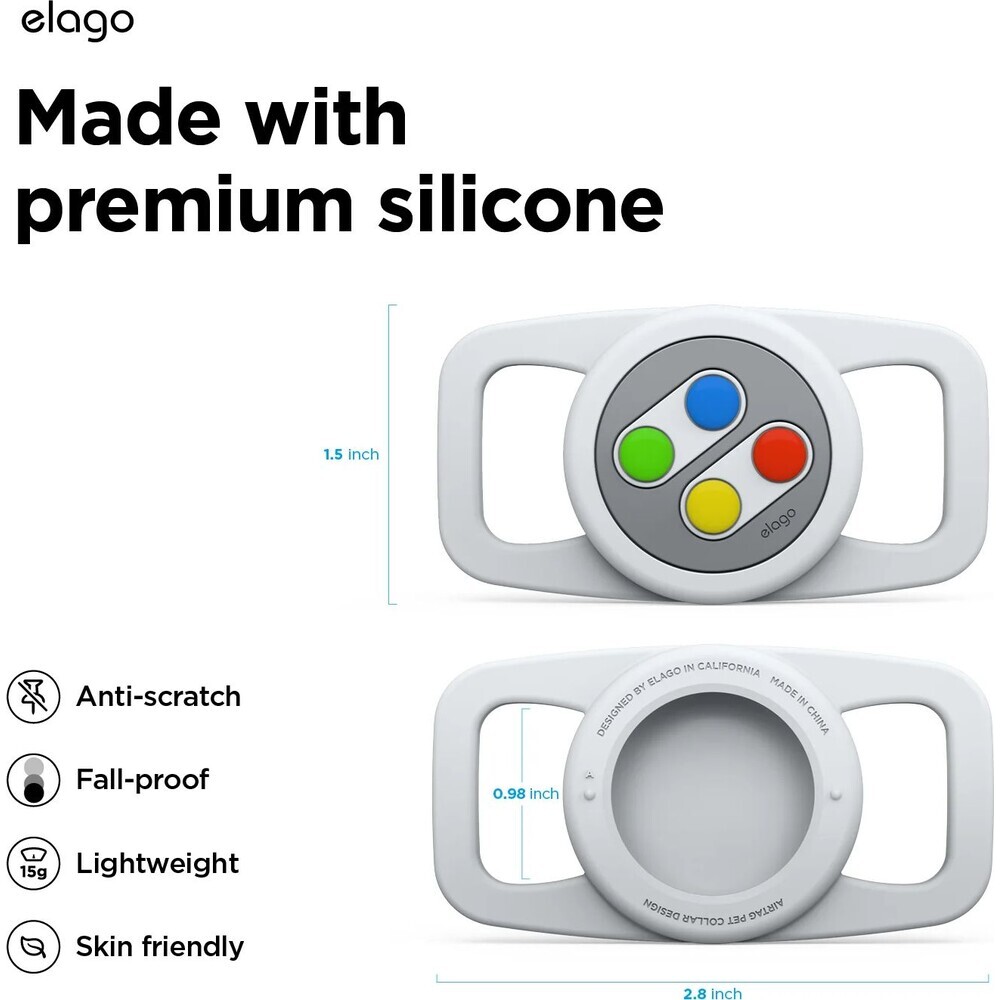 ELAGO-W5-Pet-Collar-pouzdro-pro-Apple-AirTag-sede