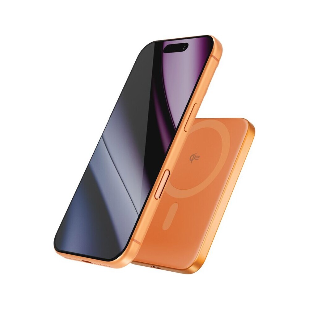 iWant-by-Epico-UltraPack-Qi2-Slim-5000mAh-hlinikova-Mag-bezdratova-powerbanka-oranzova