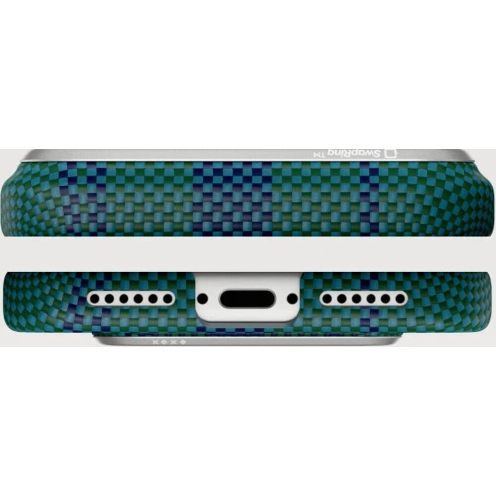 Pitaka-Edge-Case-MagSafe-kryt-iPhone-17-Pro-Forest-Dawn