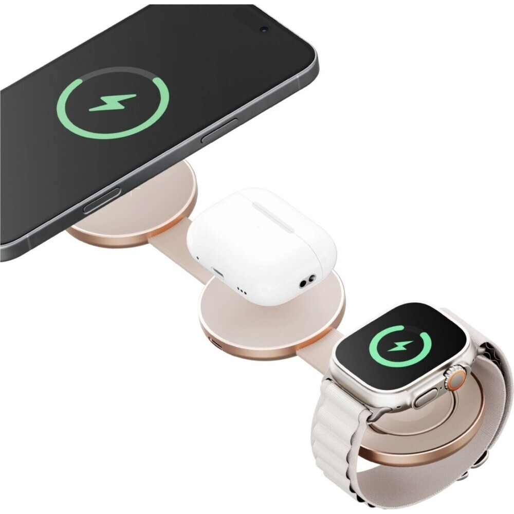 ENERGEA-AluMag-Trio-3v1-Foldable-Qi2-hlinikova-MagSafe-nabijecka-15W-zlata