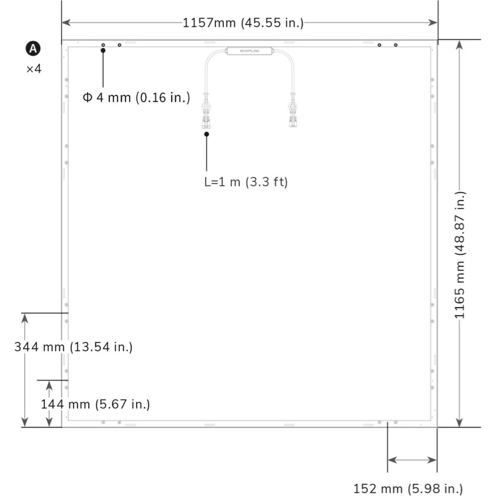 EcoFlow-sada-ctyr-250W-rigidnich-solarnich-panelu