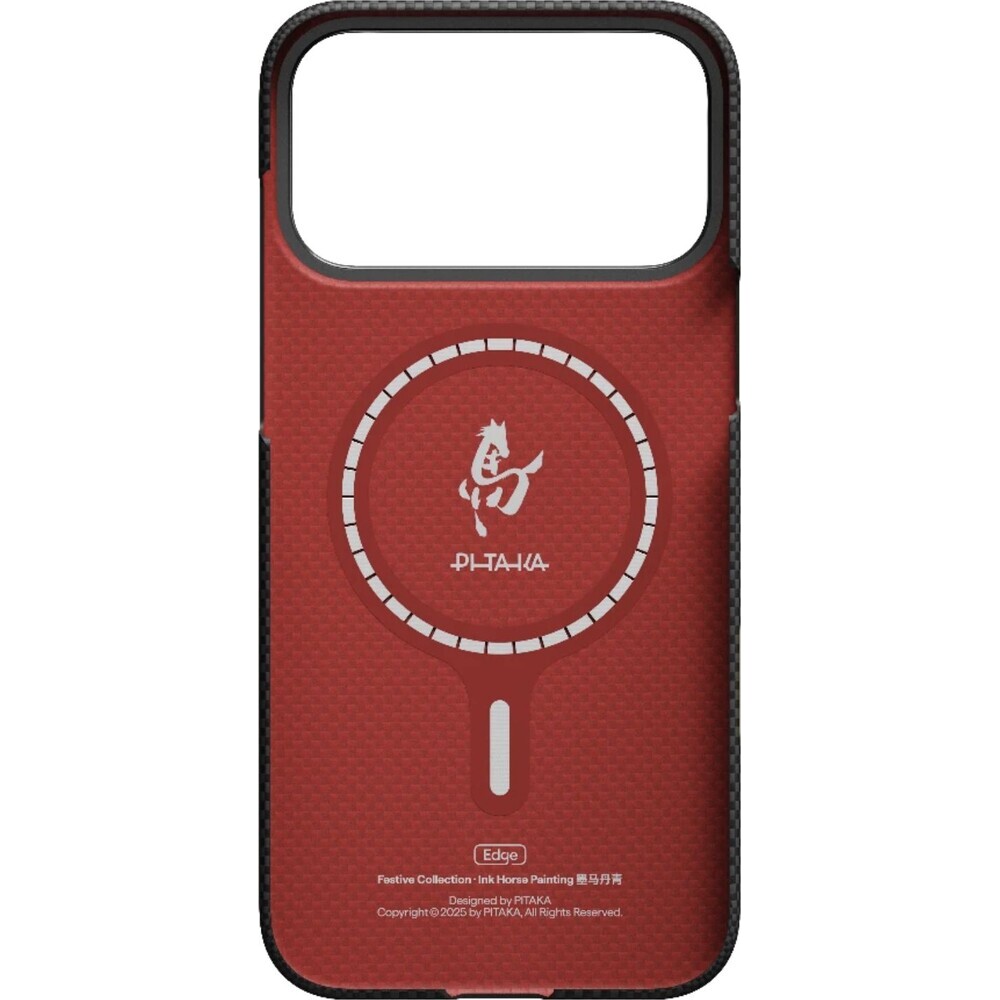 Pitaka-Edge-Case-Ink-Horse-MagSafe-kryt-iPhone-17-Pro-Max-Ink-Rhythm