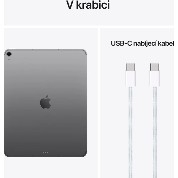 Apple iPad Air 13" 128GB Wi-Fi + Cellular vesmírně šedý (2026) - Tablety - Obrázek d_24af5423ffad4e868fcded2d2b8fe03b