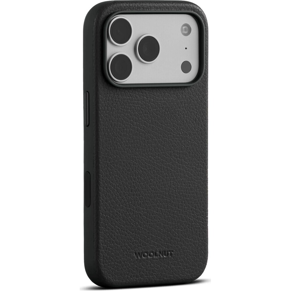 Woolnut-MagSafe-kozeny-kryt-iPhone-18-Pro-cerny