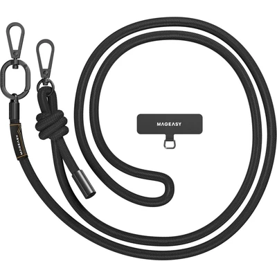 MagEasy Strap Lanyard 8.3mm univerzální popruh Black
