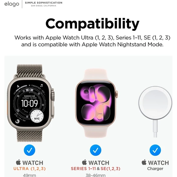 ELAGO-W5-Retro-stojanek-pro-Apple-Watch-Ultra-cerny