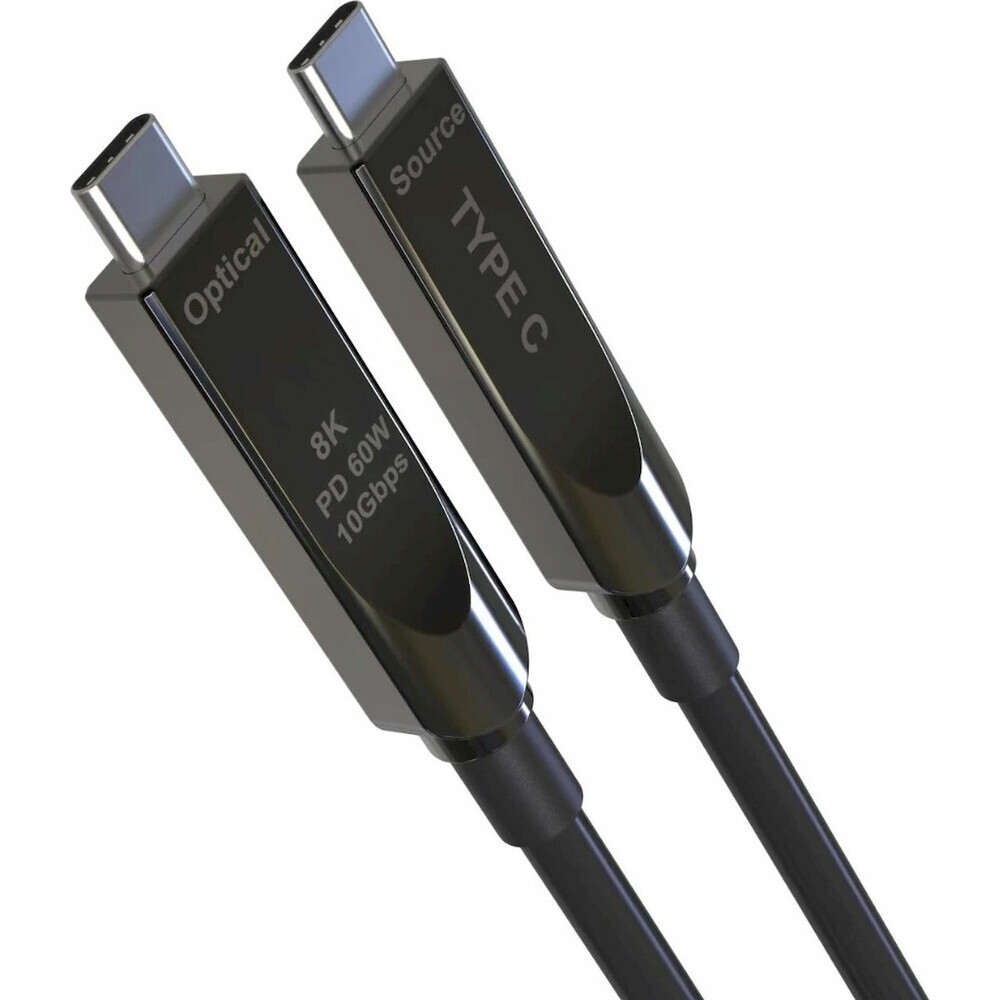 PremiumCord-USB-C-10Gbps-DP1-4-opticky-kabel-10m
