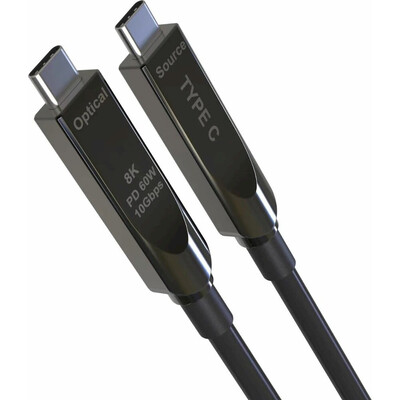 PremiumCord USB-C 10Gbps DP1.4 optický kabel 10m