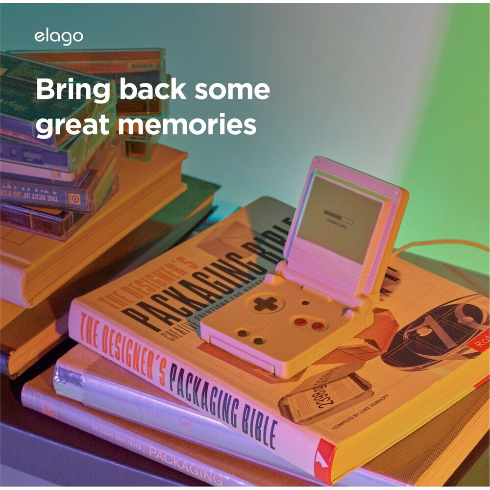 ELAGO-Retro-W5-Magsafe-iPhone-stojanek-bily