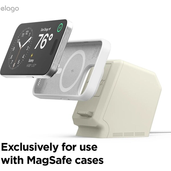 ELAGO-M4-Macintosh-MagSafe-nabijeci-stojanek-pro-iPhone
