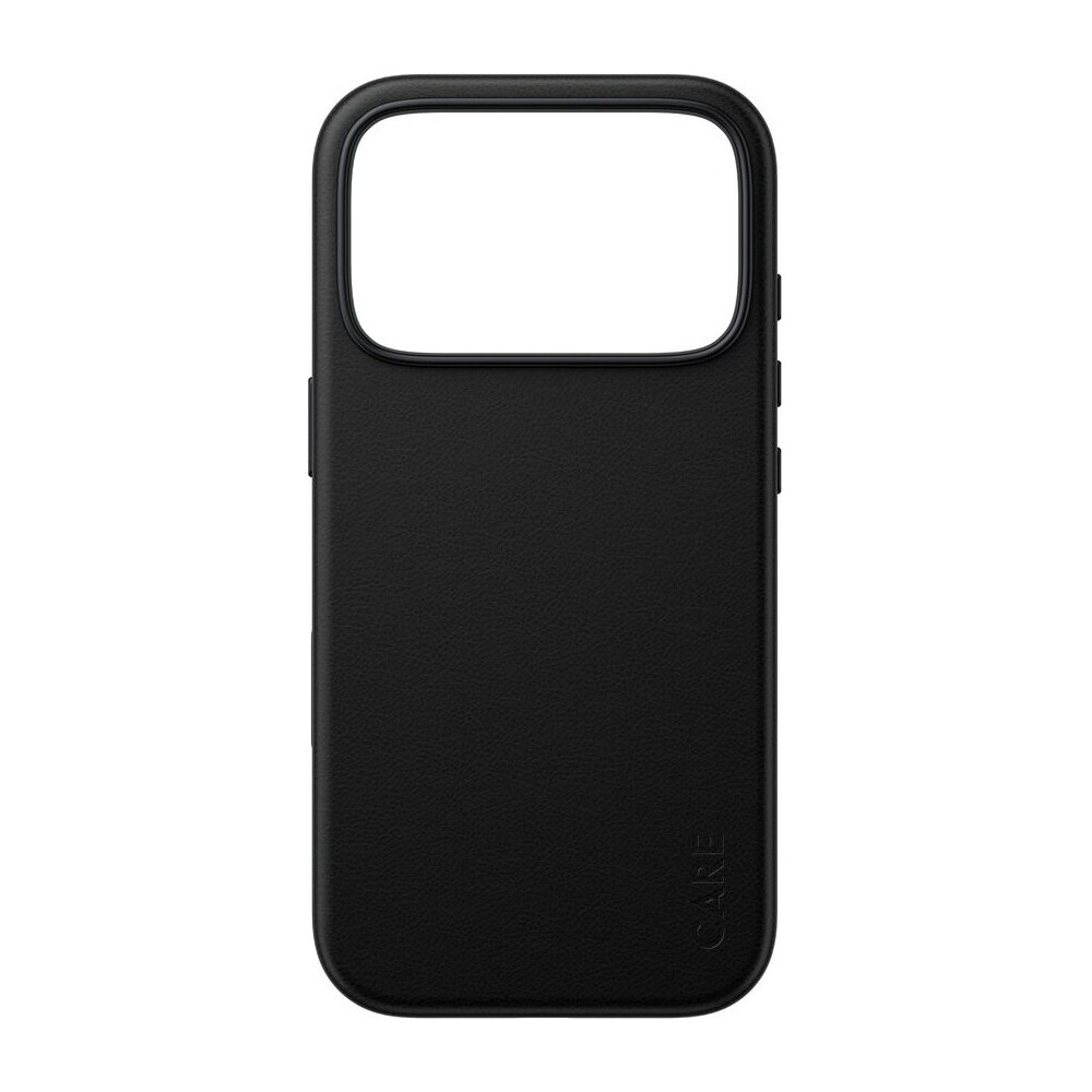 PanzerGlass-CARE-SOLO-MagSafe-kryt-z-veganske-kuze-iPhone-17-Pro-cerny