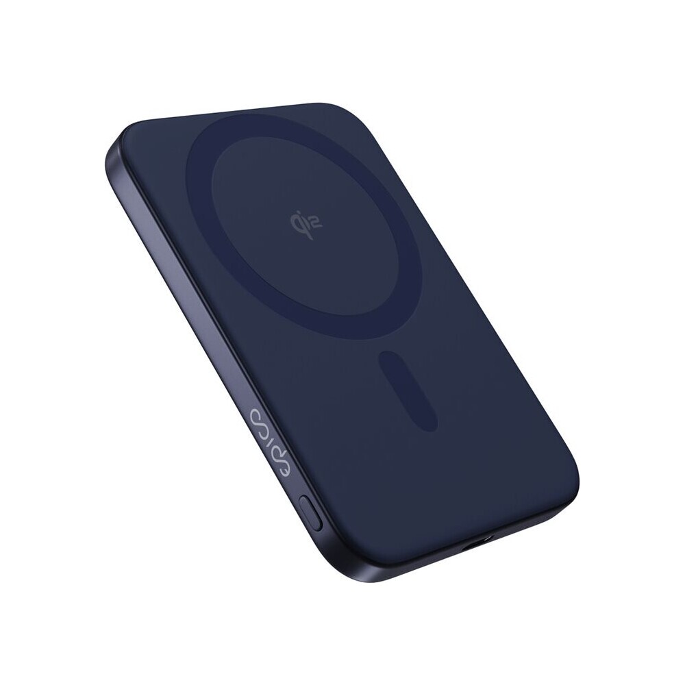 iWant-by-Epico-UltraPack-Qi2-Slim-5000mAh-hlinikova-Mag-bezdratova-powerbanka-modra