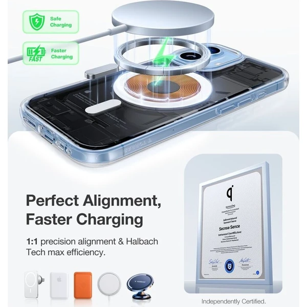 Torras Guardian MagSafe kryt iPhone 17 clear - Pouzdra - Obrázek d_37a6e0eae2774fccbb6074d97fe3ce1c