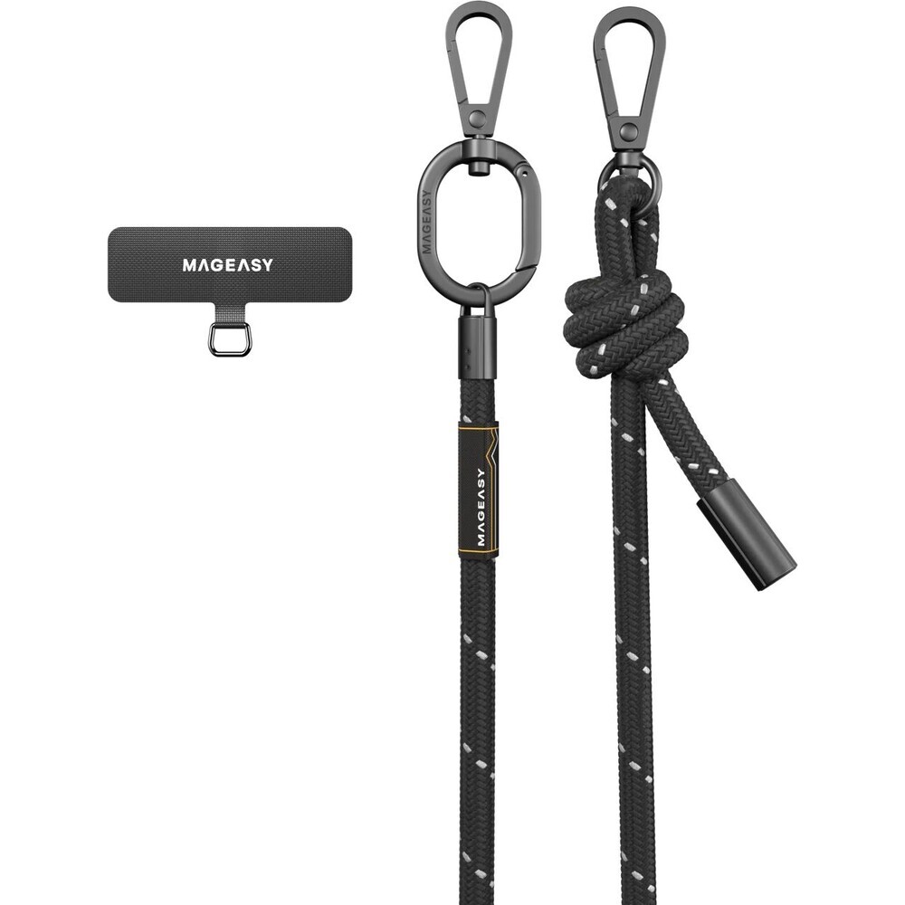 MagEasy-Strap-Lanyard-8-3mm-univerzalni-popruh-Reflective-Black