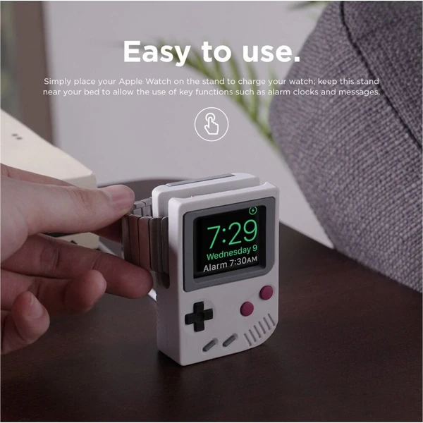 ELAGO-W5-Retro-stojanek-pro-Apple-Watch-cerveny