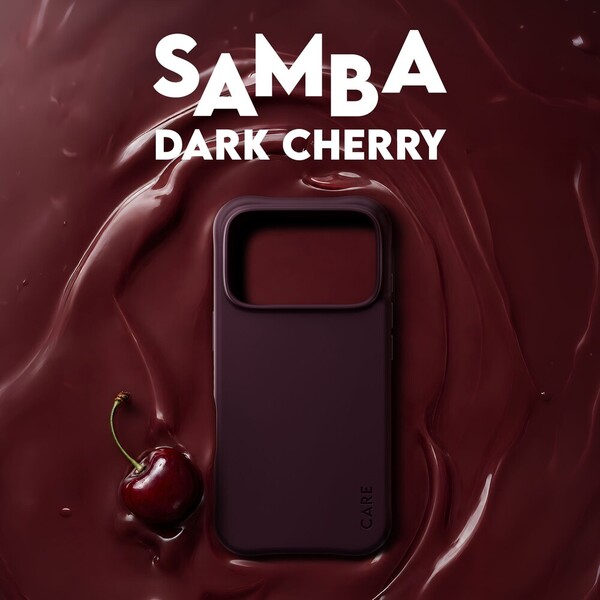 PanzerGlass-CARE-Samba-MagSafe-kryt-Apple-iPhone-18-Pro-17-Pro-Dark-Cherry-fialovy