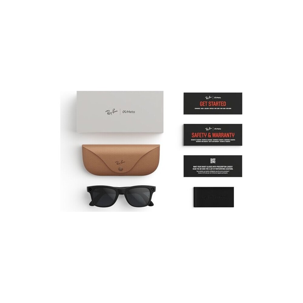 Meta-RAY-BAN-Wayfarer-Gen2-Velke-chytre-matne-bryle-zatmavovaci-cire-sede-cerne