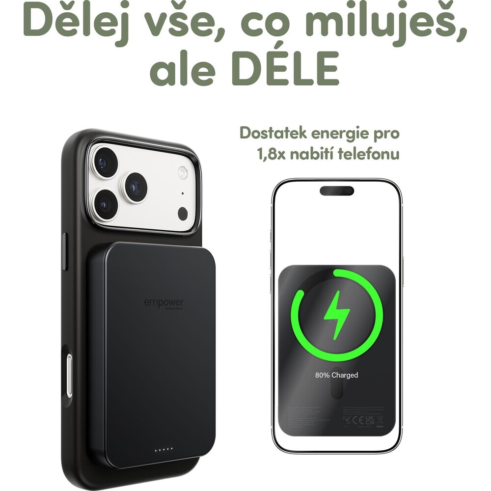 PanzerGlass-empower-bezdratova-Qi2-powerbanka-10000-mAh-MagSafe-cerna