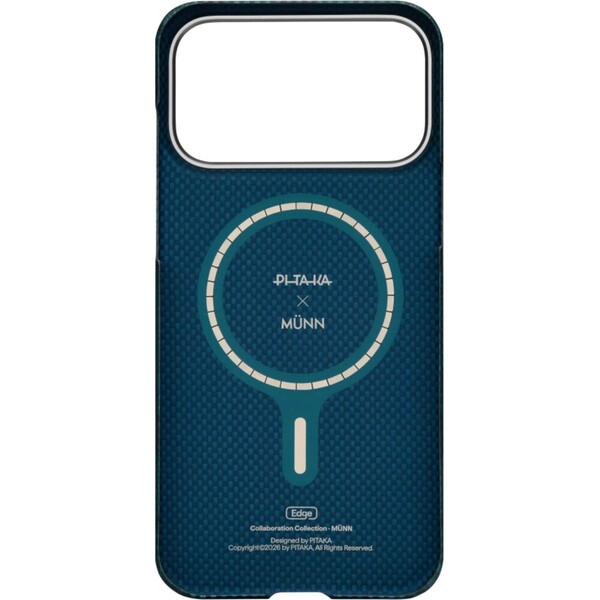 Pitaka-Edge-Case-MagSafe-kryt-iPhone-17-Pro-Max-Forest-Dawn