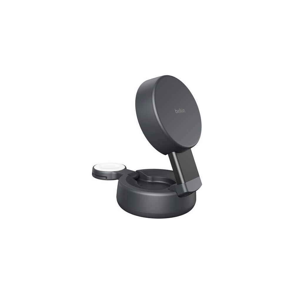 Belkin-UltraCharge-PRO-Qi2-25W-2v1-MagSafe-nabijecka-tmave-seda