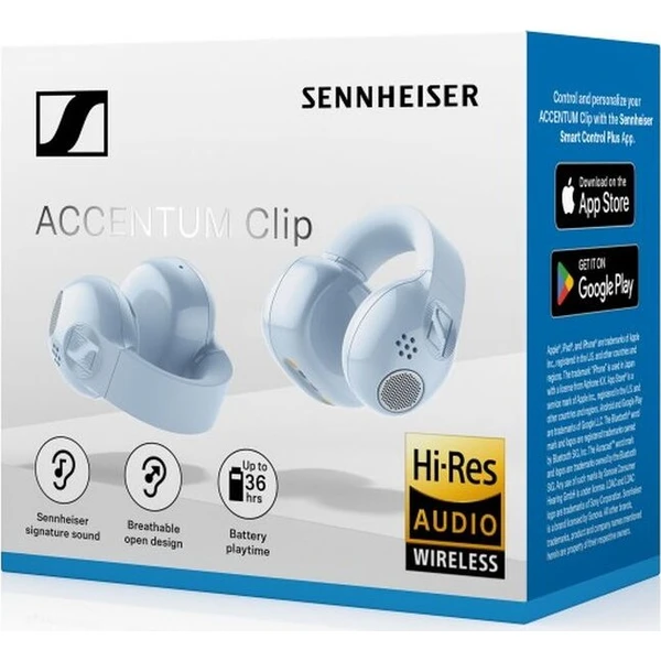 Sennheiser-ACCENTUM-Clip-bezdratova-sluchatka-modra
