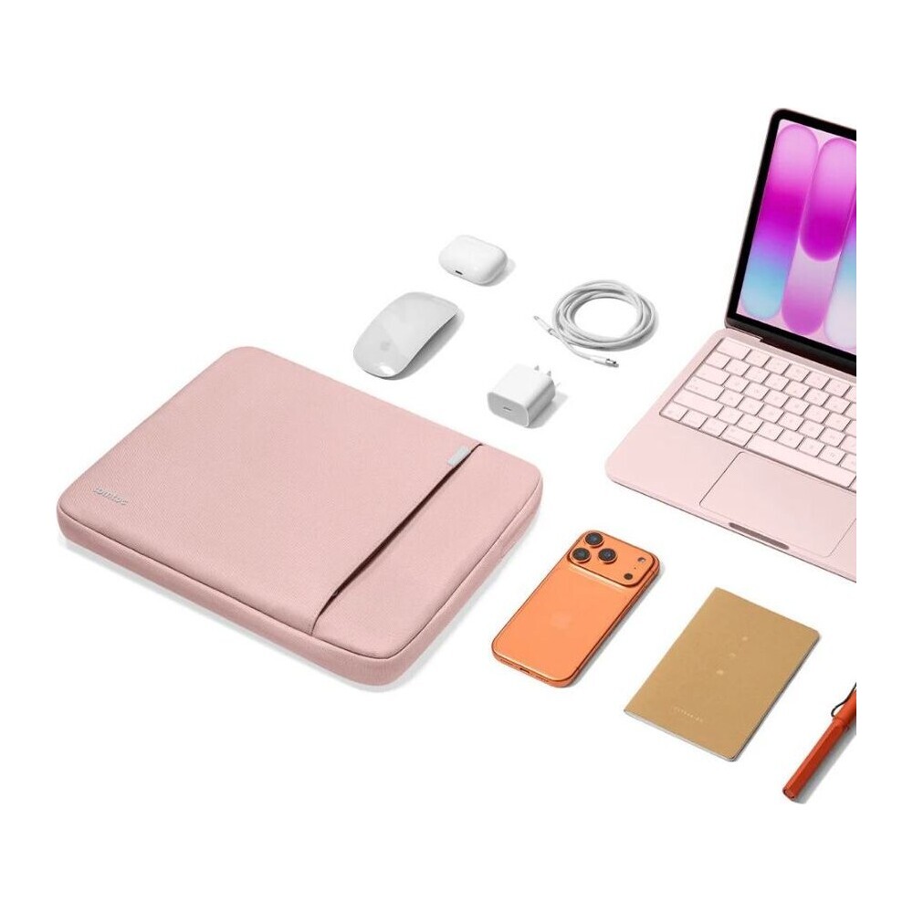 tomtoc-Defender-A13-sleeve-pouzdro-13-MacBook-Neo-ruzove