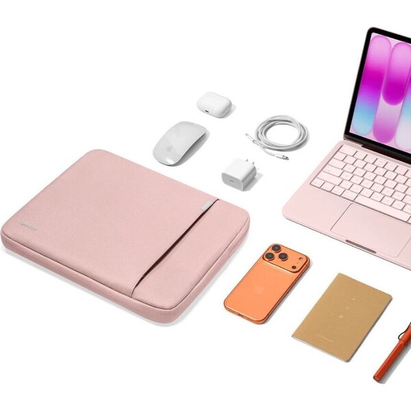 tomtoc-Defender-A13-sleeve-pouzdro-13-MacBook-Neo-ruzove