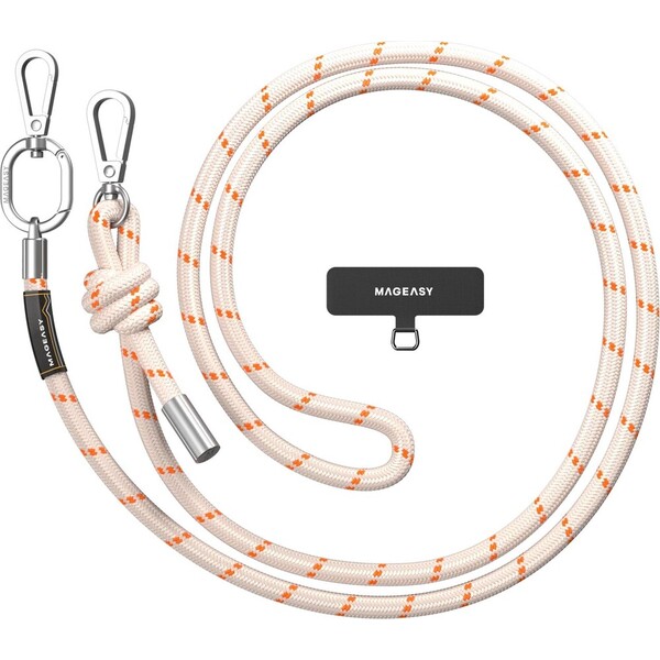 MagEasy-Strap-Lanyard-8-3mm-univerzalni-popruh-Beige-Orange