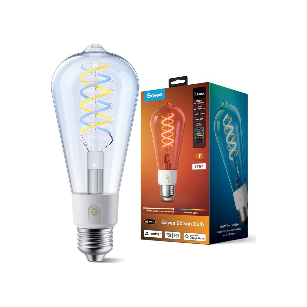 Govee-Smart-zarovka-ST64-RGBWW-5W-40W-500lm-E27-Long-Life-Matter