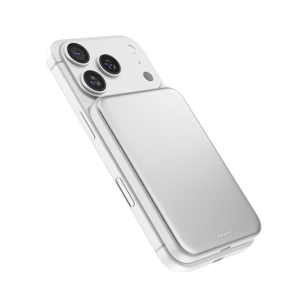 iWant-by-Epico-UltraPack-Qi2-25W-Slim-5000mAh-hlinikova-Mag-bezdratova-powerbanka-stribrna